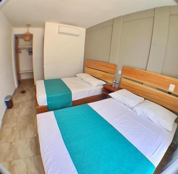 デラックスの４人部屋, Casa Shula, Acapulco