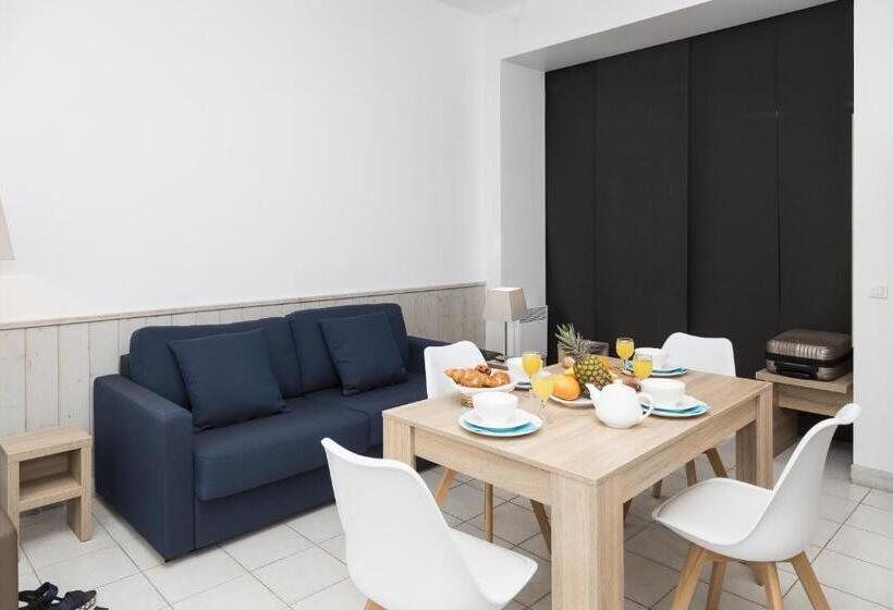Студия Стандарт, Residence Odalys Valentin Plage