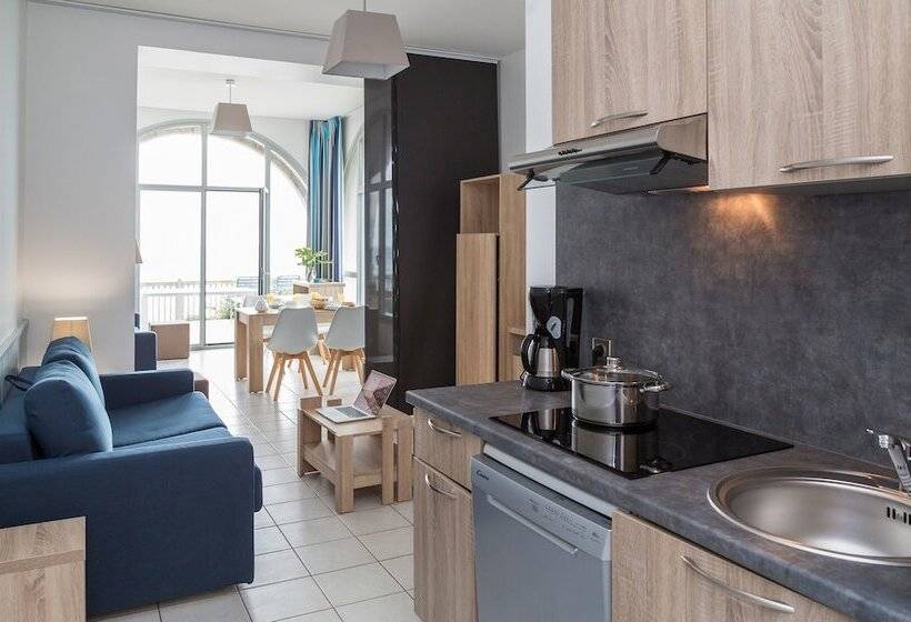 Апартаменты 1 Спальня, Residence Odalys Valentin Plage