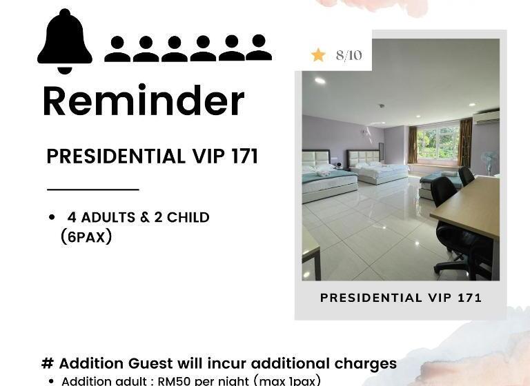 סוויטה נשיאותית, Hilltop Hotel Tanjung Malim