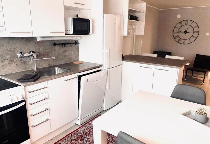חדר משפתחתי סופריור, Hamina City Apartments