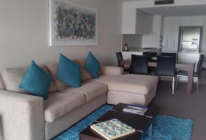 침실 3개 바다 전망 아파트, Kirra Surf Apartments