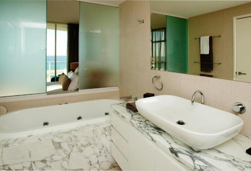 침실 3개 바다 전망 아파트, Kirra Surf Apartments