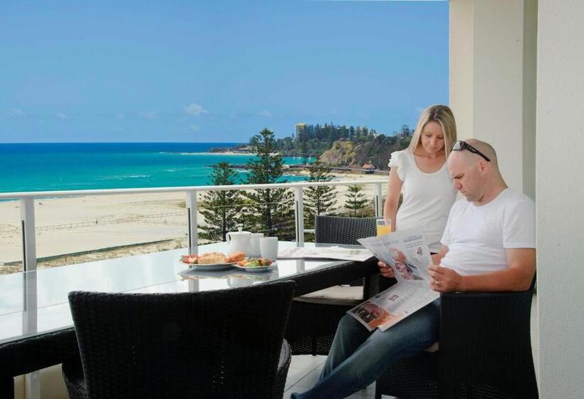 1침실 펜트하우스 아파트, Kirra Surf Apartments
