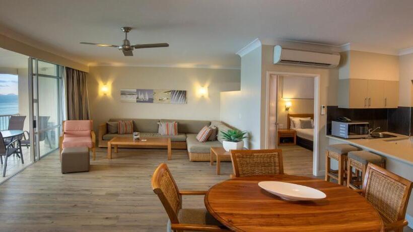 带海景及1个卧室的复式公寓, Whitsunday Apartments