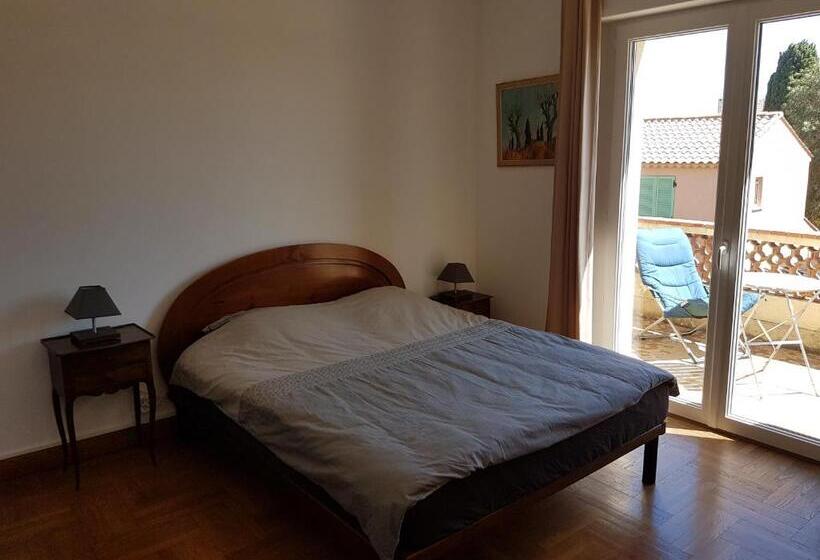 带共用浴室的标准房间, Villa Calliste