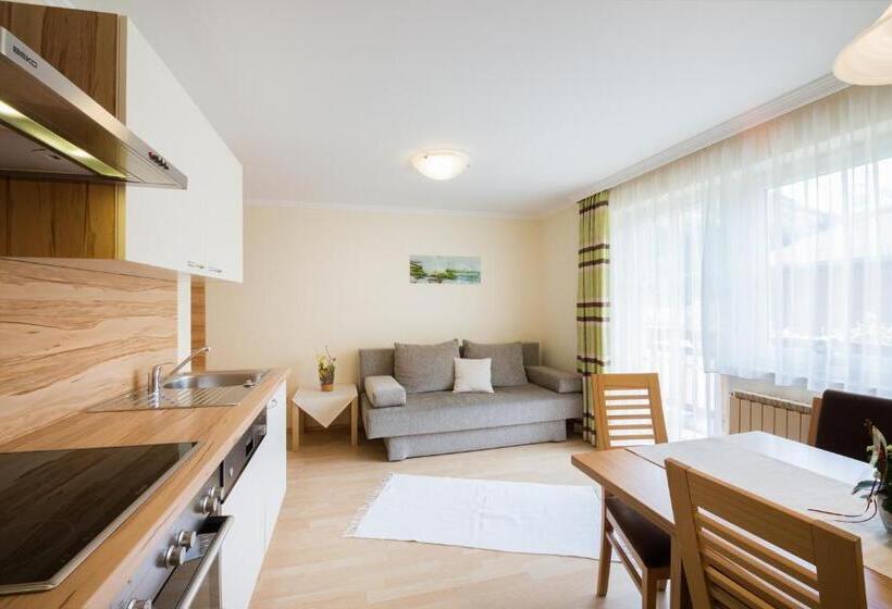 Апартаменты 1 Спальня, 4 Mountains Apartments