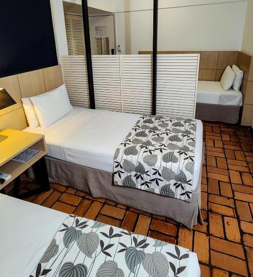 수피리어 트리플 룸, Ferraretto Guarujá Hotel & Spa