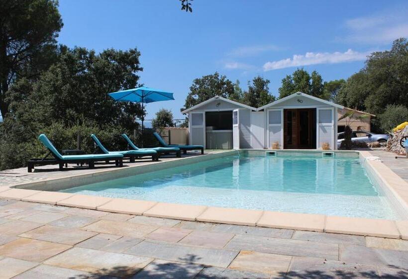 Номер Стандарт Вид на Бассейн, Villa Asunda B&b Spa & Sauna, Chambres D Hôtes
