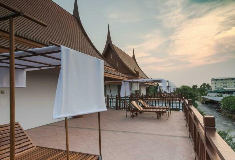 غرفة ديلوكس مزودة بشرفة, Thaihome Resort