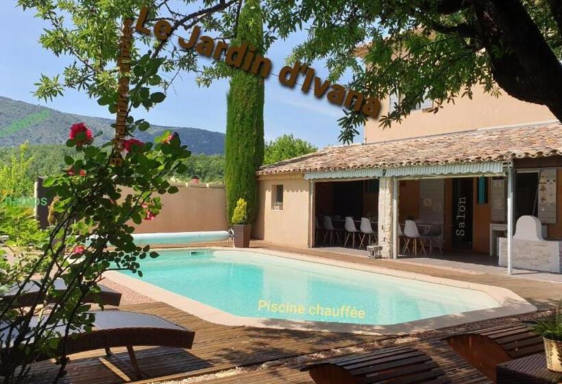 Вилла 3 Спальни, Le Jardin D Ivana B&b Avec Piscine Chauffée