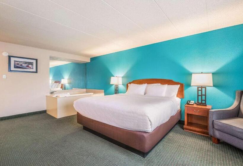 带大床的套房, Americinn & Suites By Wyndham Baraboo Event Center