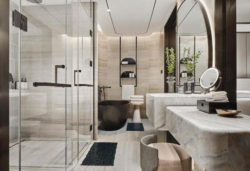 اتاق کلاسیک با تخت دونفره, Intercontinental Shanghai Harbour City, An Ihg
