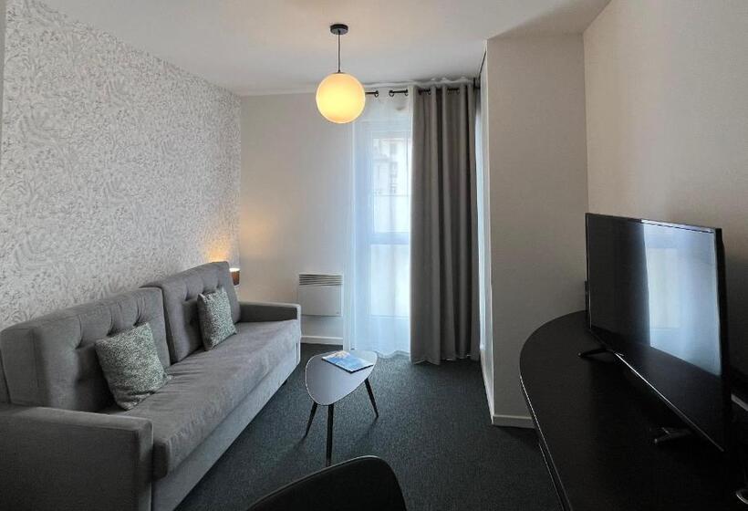 Апартаменты 1 Спальня, Nemea Appart Hotel Home Suite Nancy Centre