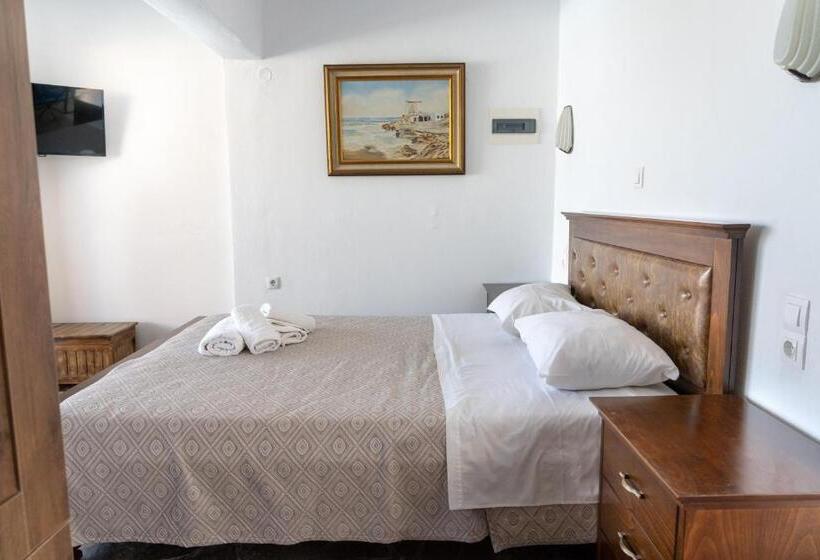 带海景的复工套房, Alexandros By The Beach   Serifos