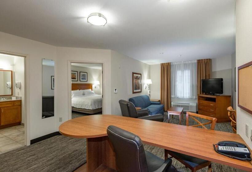 Студио Стандарт Кровать Кинг, Candlewood Suites Mobile Downtown, An Ihg