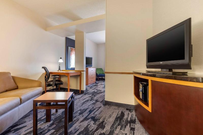 Junior Suite Łóżko King Size, Fairfield Inn & Suites By Marriott Rockford