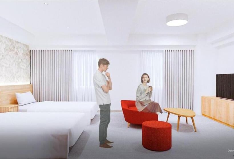 Номер Deluxe, Daiwa Roynet Hotel Yokohama   Koen