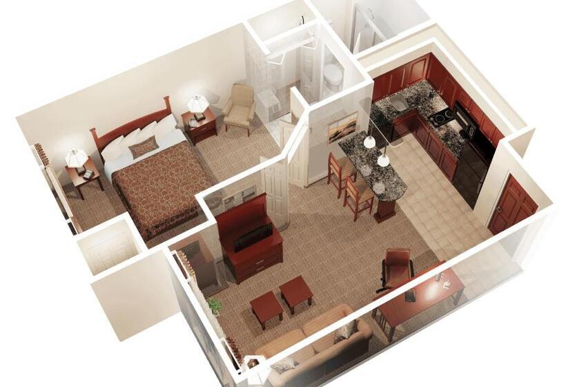 Люкс, Staybridge Suites Detroit Novi, An Ihg