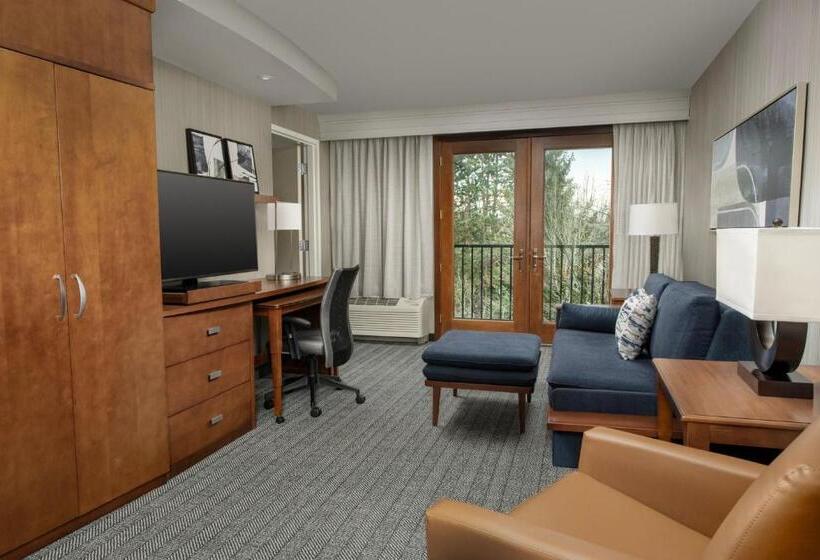 Апартаменты 1 Спальня, Courtyard By Marriott Seattle Kirkland