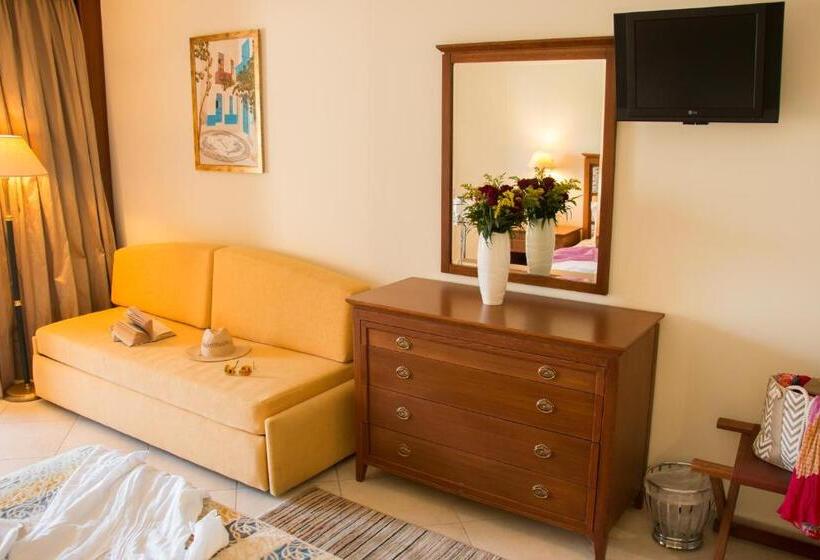 اتاق استاندارد با چشم‌انداز استخر, Aegean Melathron Thalasso Spa