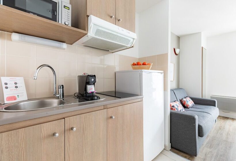 Апартаменты 1 Спальня, Appart City Confort Le Mans Centre