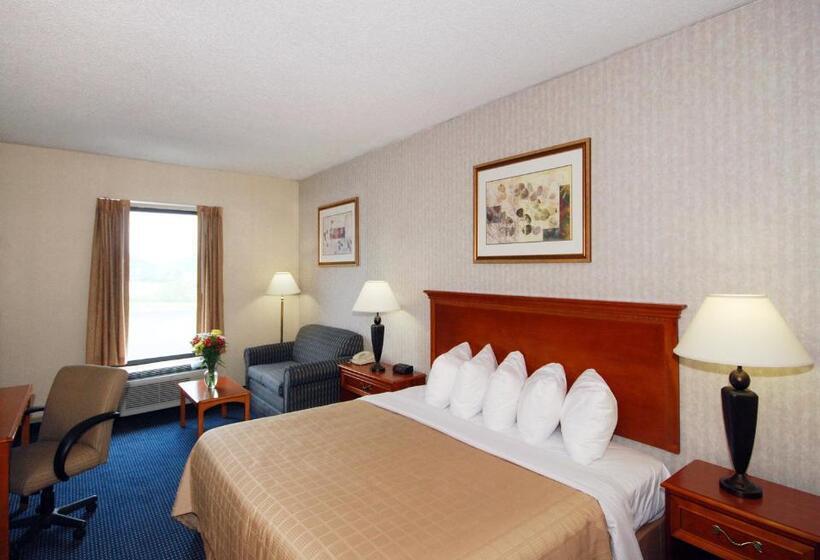 스탠다드 룸 킹사이즈 침대, Quality Inn Troutville  Roanoke North
