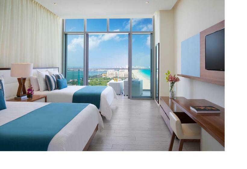חדר דלוקס נוף לים, Secrets The Vine Cancun   All Inclusive Adults Only