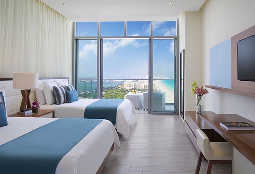 חדר דלוקס צדדי נוף לים, Secrets The Vine Cancun   All Inclusive Adults Only