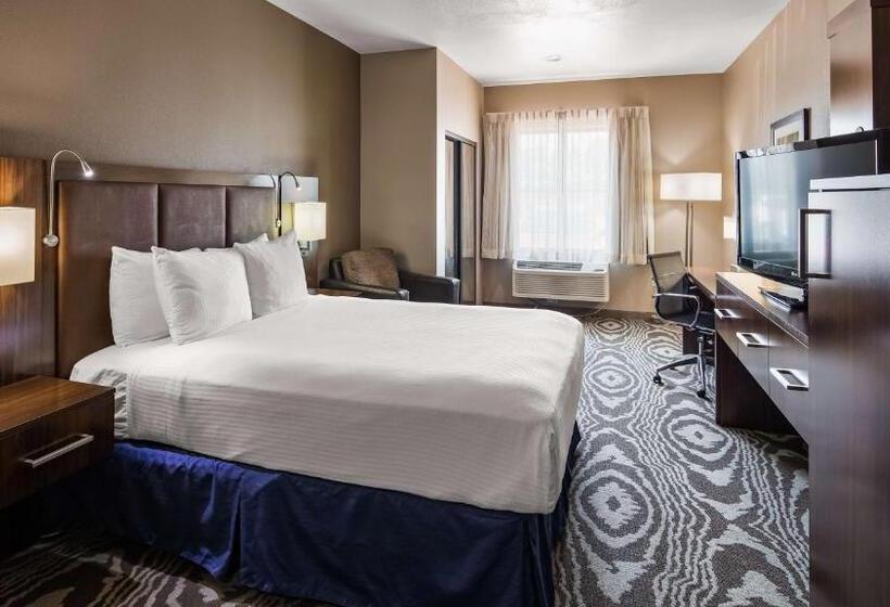 Номер Стандарт Кровать Кинг Адаптированный для Инвалидов, Best Western Plus Williston Hotel & Suites