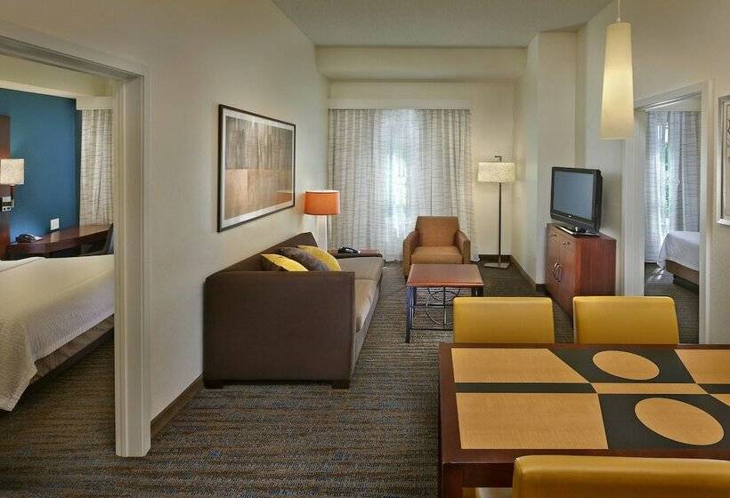 침실 2개 스위트, Residence Inn By Marriott Waldorf