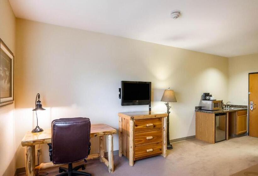 Номер Стандарт Кровать Кинг Адаптированный для Инвалидов, Quality Inn Selah North Park
