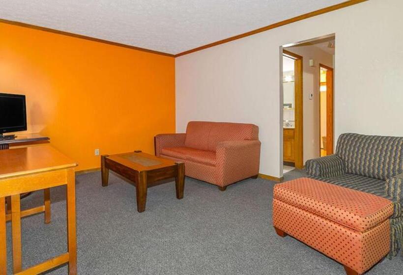 اتاق استاندارد با وان آب گرم, Magnuson Hotel Extended Stay Canton Ohio