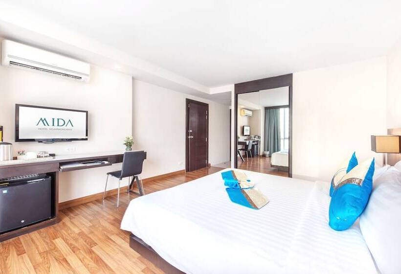 豪华房间, Mida Hotel Ngamwongwan   Sha Plus