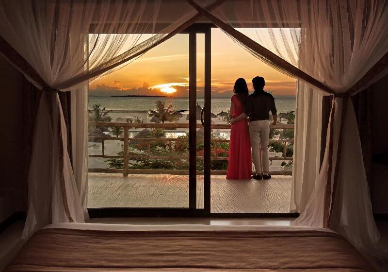 Номер Deluxe Вид на Море, Gold Zanzibar Beach House & Spa
