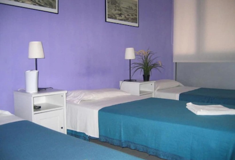 Трехместный Номер Стандарт Совместная Ванная, Hostal Elkano
