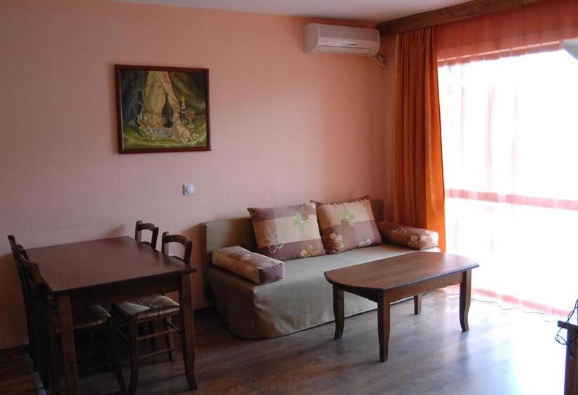 آپارتمان 1 خوابه با بالکن, Condo Hotel Valentina