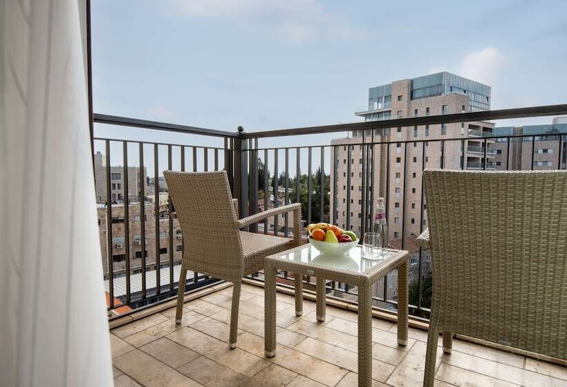 חדר דחוקס עם מיטת קינג, Waldorf Astoria Jerusalem