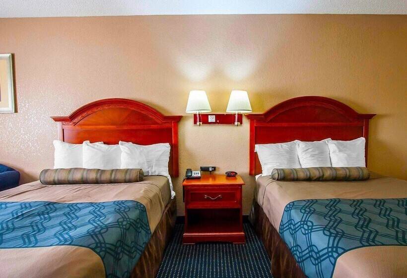 Номер Стандарт 2 Двуспальные Кровати, Motel 6 Prattville, Al