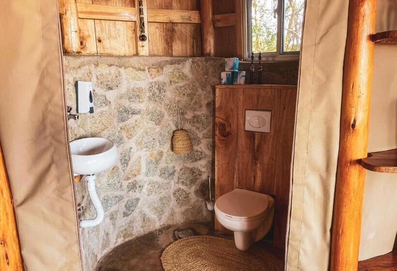 디럭스 룸 킹사이즈 침대, Foresight Eco Lodge & Safari