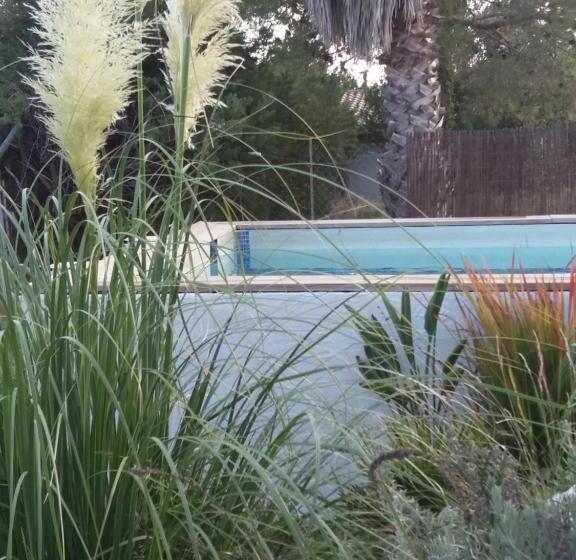 Вилла с 1 спальней и бассейном, Villa Los Angeles Piscine Privée Pour 20 Personnes