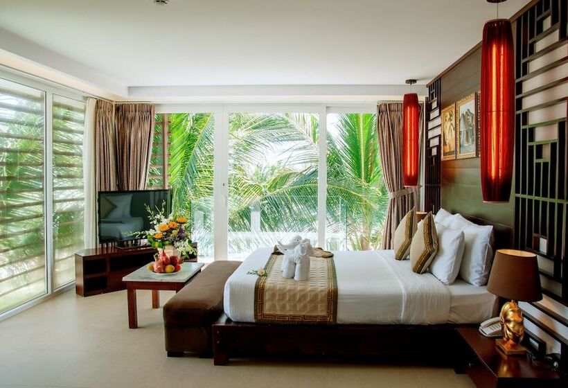 اتاق پریمیوم با چشم‌انداز باغ, Villa Del Sol Beach Resort & Spa