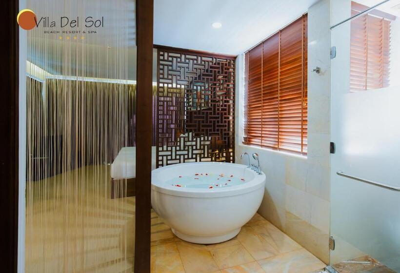 اتاق پریمیوم با چشم‌انداز باغ, Villa Del Sol Beach Resort & Spa