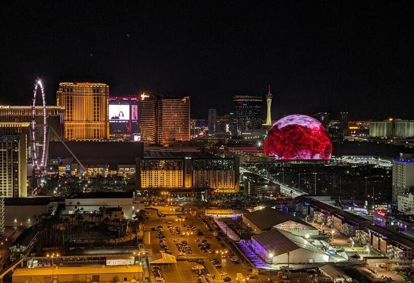 דירת פנטהאוז 1 חדרי שינה, Penthouse Suite With Strip View At The Signature At Mgm Grand