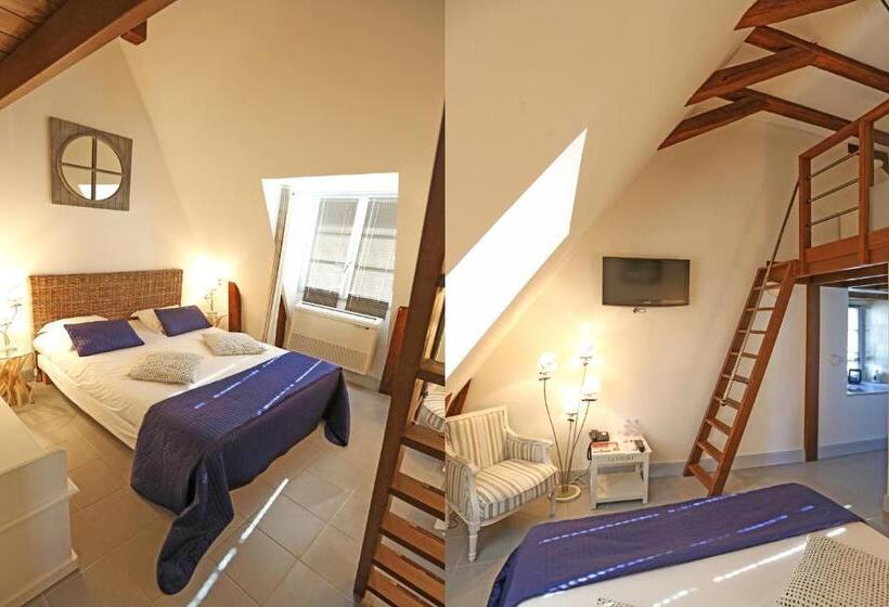 اتاق استاندارد سه نفره, Hôtel Restaurant Chambre Insolite Spa   Le Xii De Luynes