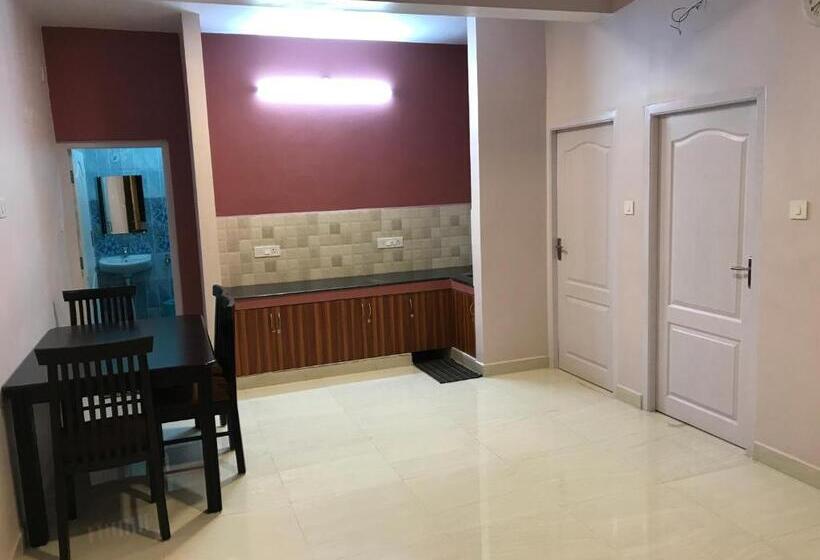 带2个卧室的公寓, Happystay Rooms And Cottages
