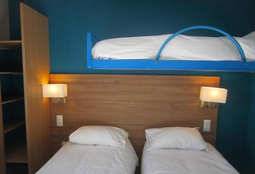 Номер Стандарт Трехместный, The Originals Access, Hôtel Les Iris, Bercksurmer