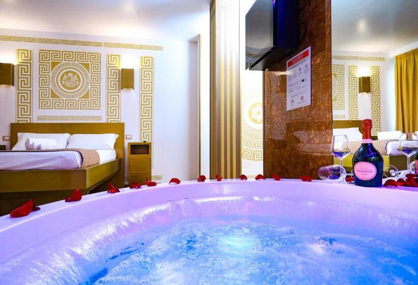 高级房间带漩涡浴缸, Villa Asfodelo Guest House & Relax