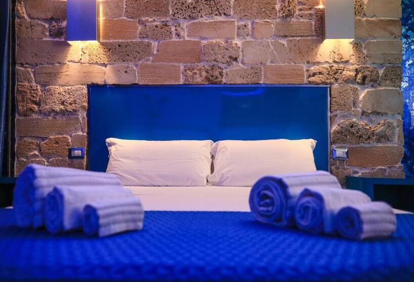 豪华房间带漩涡浴缸, Villa Asfodelo Guest House & Relax