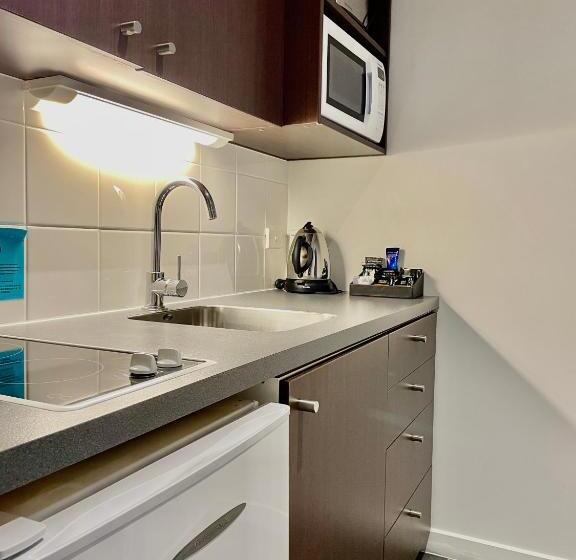 استودیو استاندارد با تخت کینگ, Airport Christchurch Motel